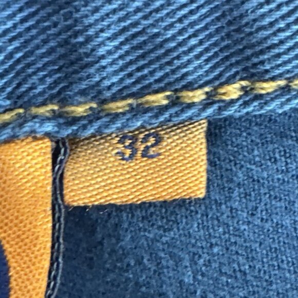 Tory Burch Women's 32 Super Skinny Jeans Low Rise Indigo Inseam 28.25" EUC Y2K - Picture 11 of 16